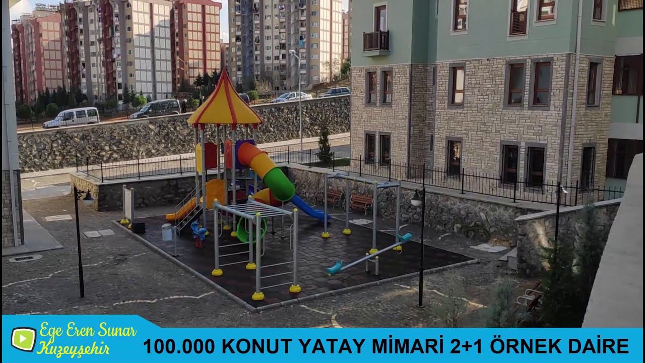 100.000 konut &ouml;rnek site ve 3+1 &ouml;rnek daire