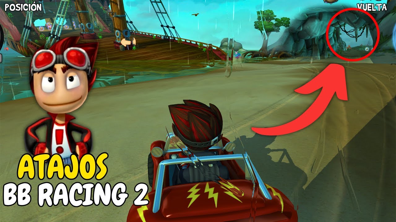 🔥¡DESCUBRÍ los ATAJOS OCULTOS en BB Racing 2! + trucos