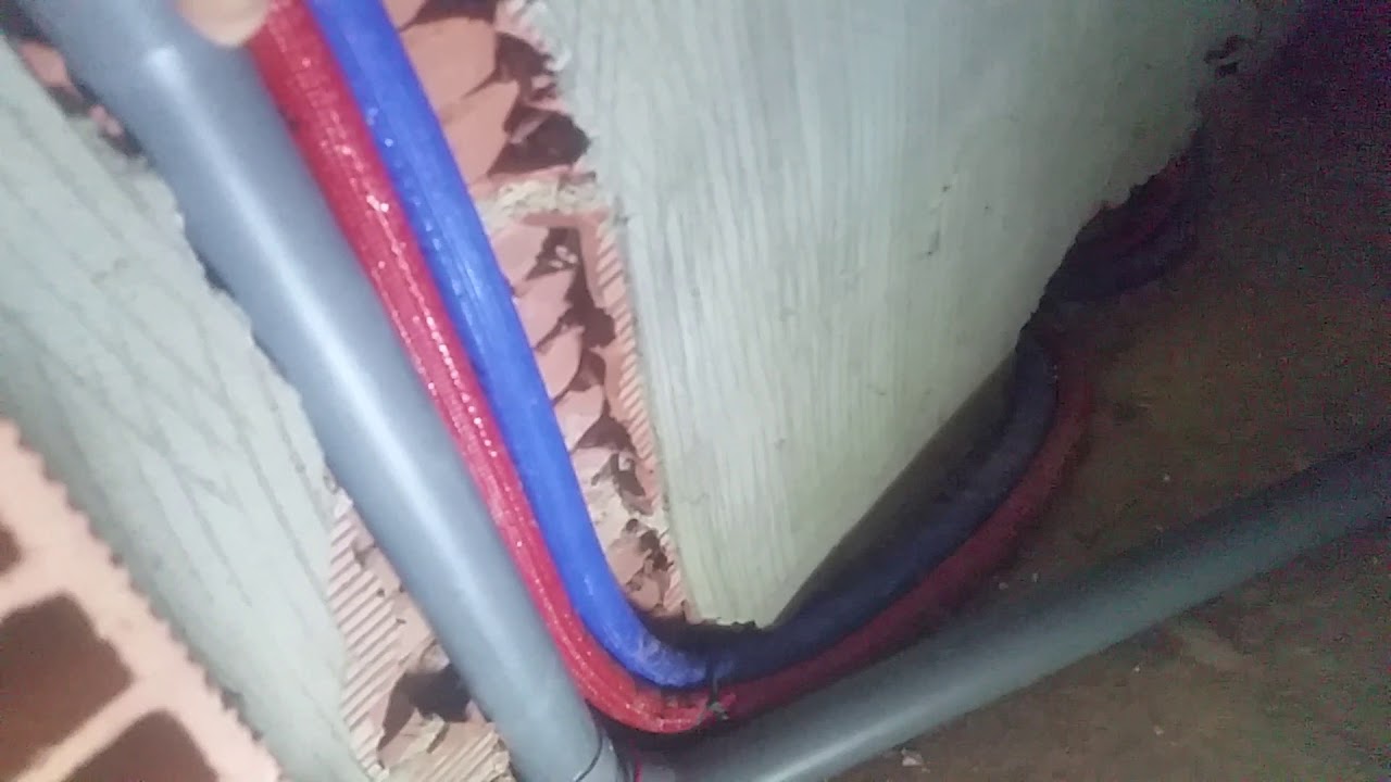 Façonnage tuyau en plastique  ( pvc ) 1er étage.