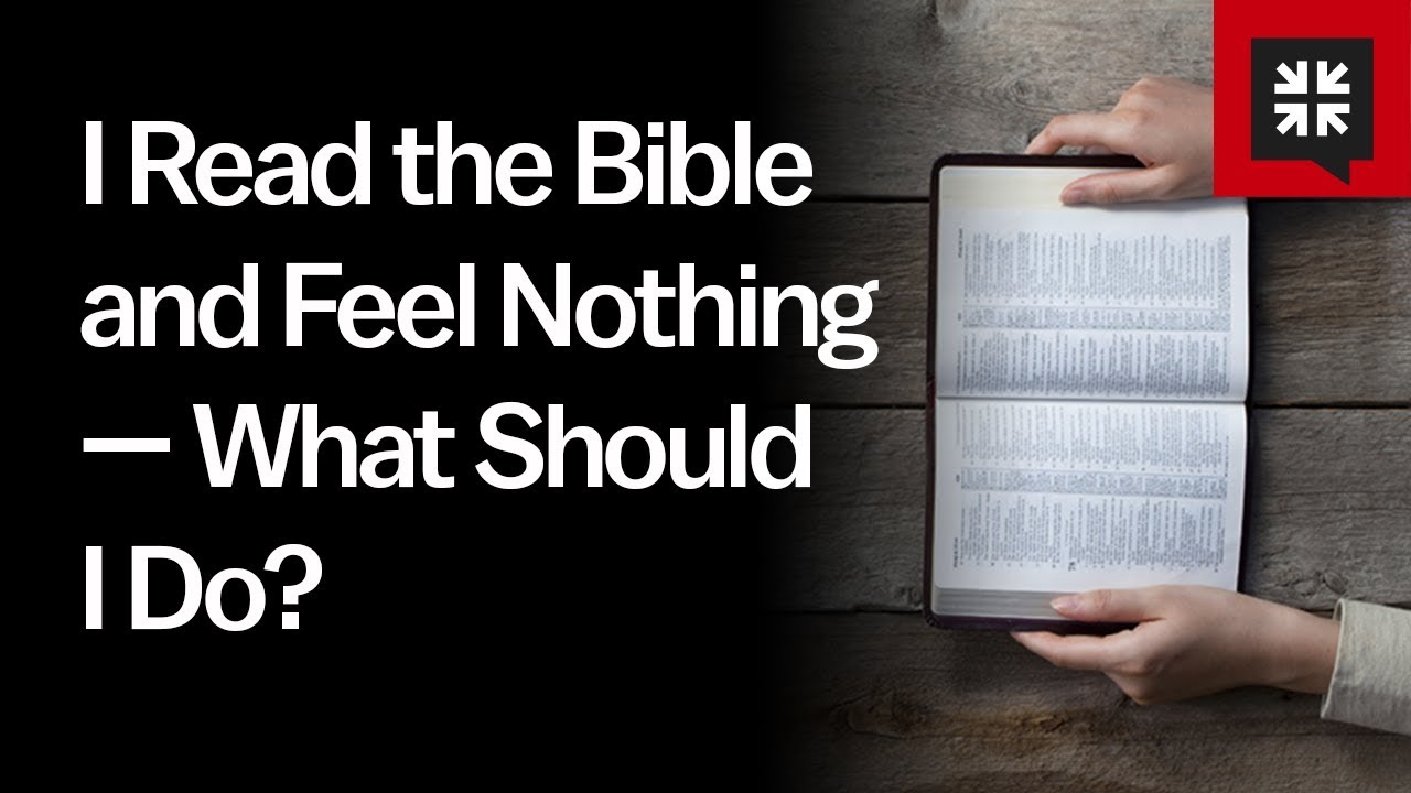 I Read the Bible and Feel Nothing — What Should I Do?