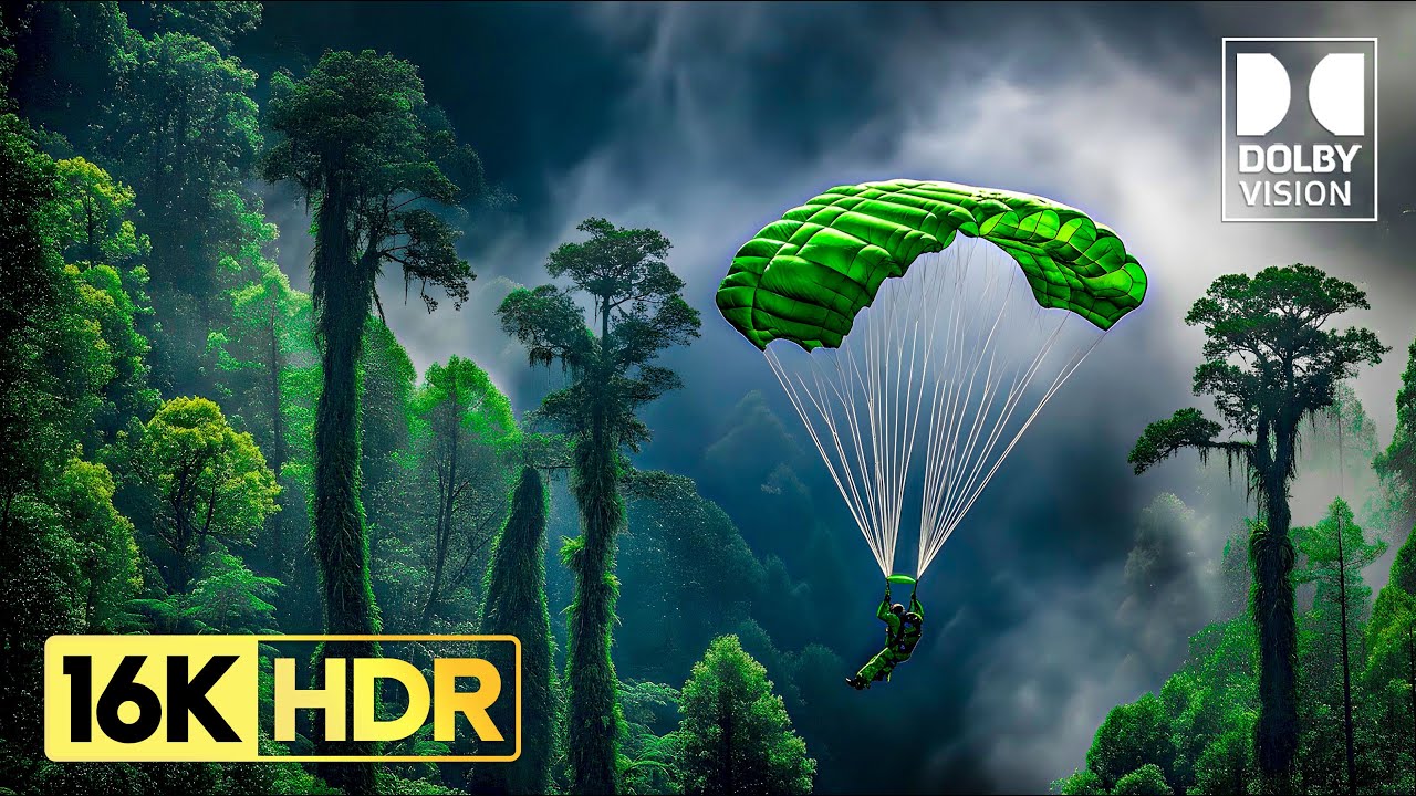Amazing 16K HDR at 120fps Video - Dolby Vision (4K / 8K TV)