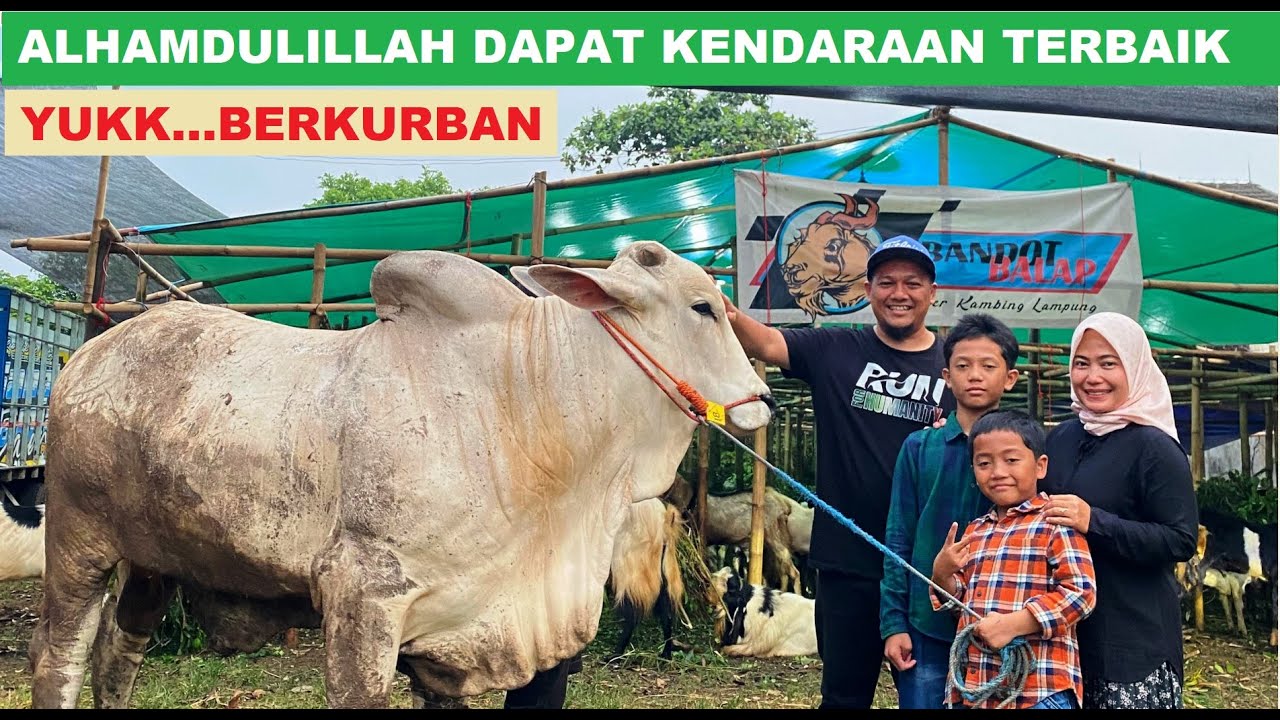 Alhamdulillah dapat Kendaraan terbaik ..... Yuk berqurban