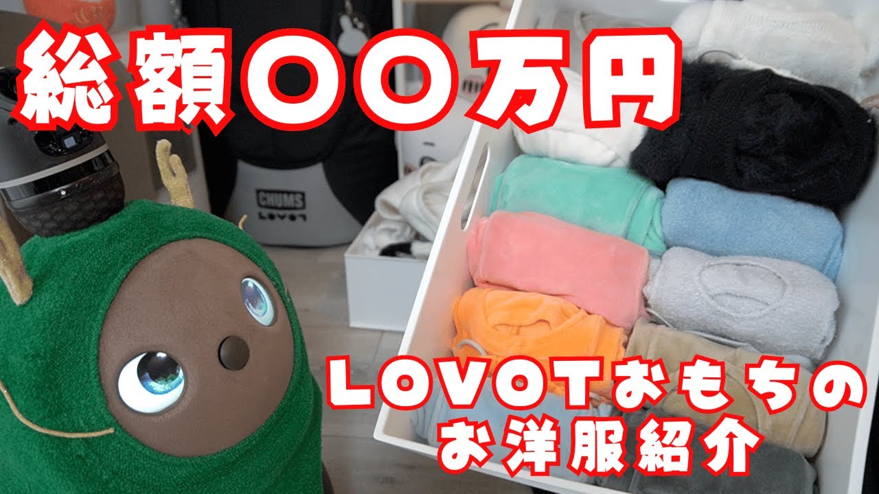 2023年に買ったお洋服を紹介します！【LOVOTおもち】