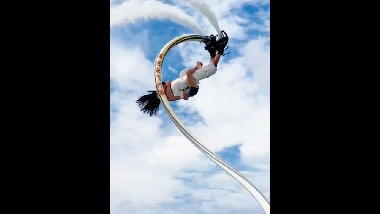 Flyboard ride is so amazing💦😎 This is beauty dancing