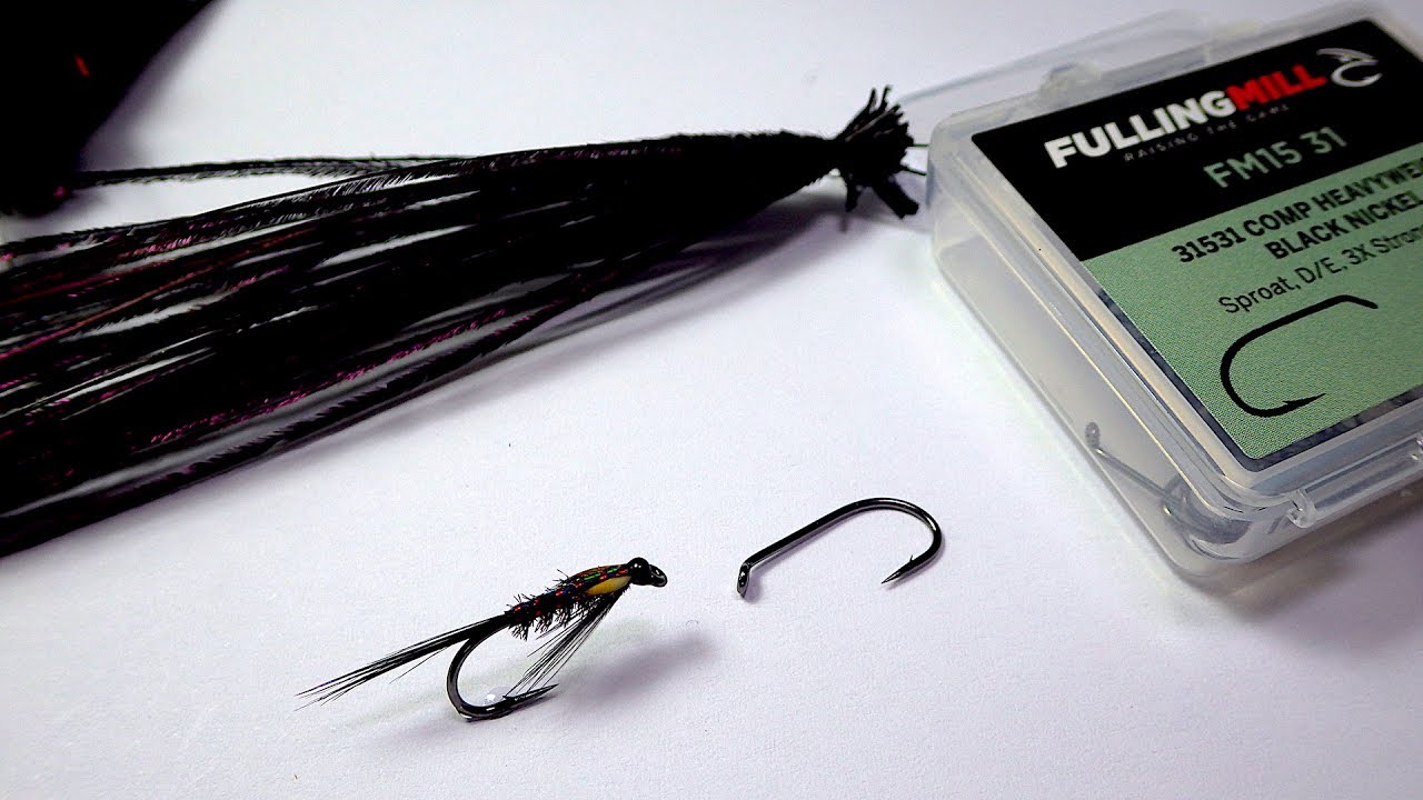 How to Prepare and Dye Peacock Herl Black by Davie McPhail