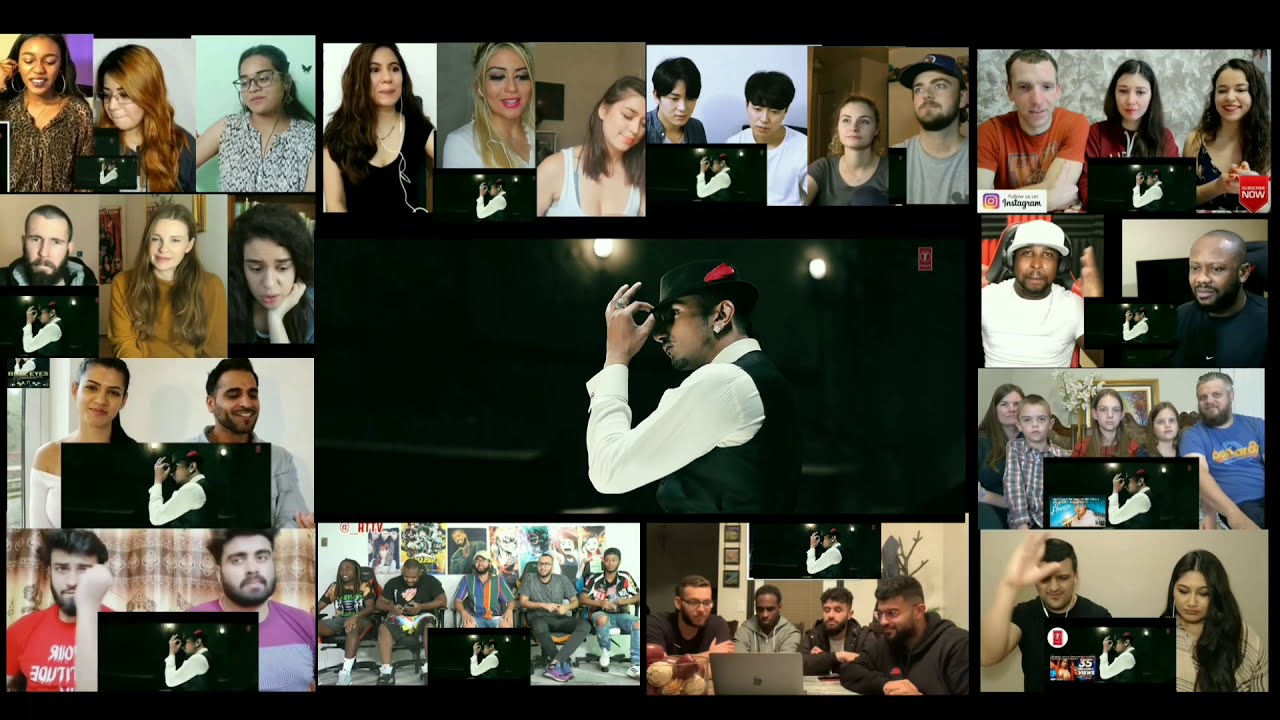 Blue Eyes Video Song Reactions Mushup | Yo Yo Honey Singh | T-Series | Mega Reactions