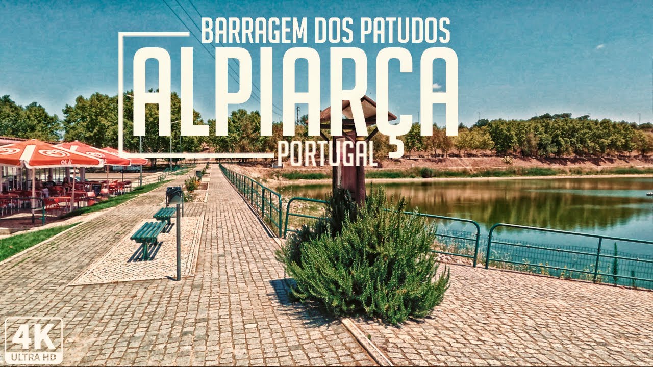 Walk in Alpiarça -  Barragem Dos Patudos - Portugal - 4k ultraHD