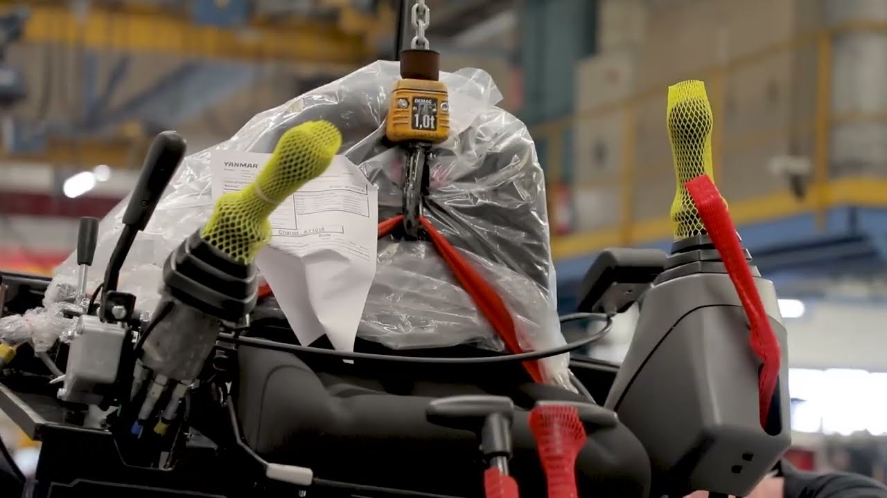 Watch the FIRST EVER Yanmar SV15vt being manufactured!