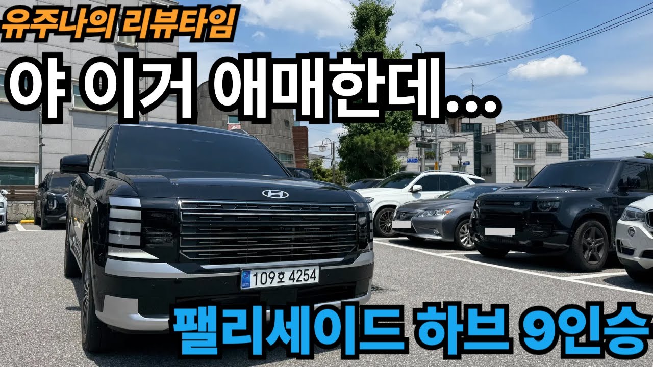 경쟁자가 너무 많다. 하지만 매력도 많다.  팰리세이드 하이브리드 9인승 리뷰.