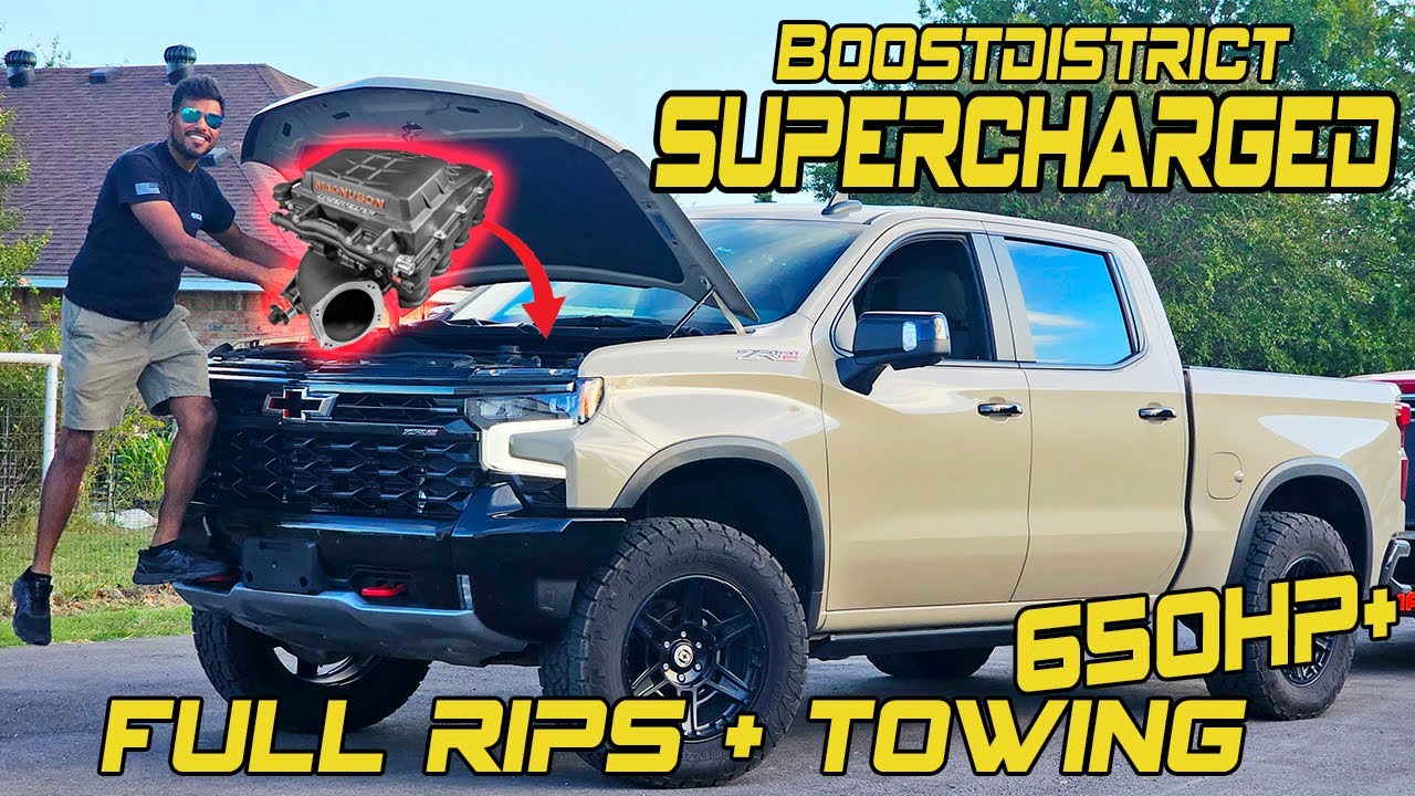Усиленный Silverado ZR2 2023 года. ЗАЧЕМ форсировать свой пикап?