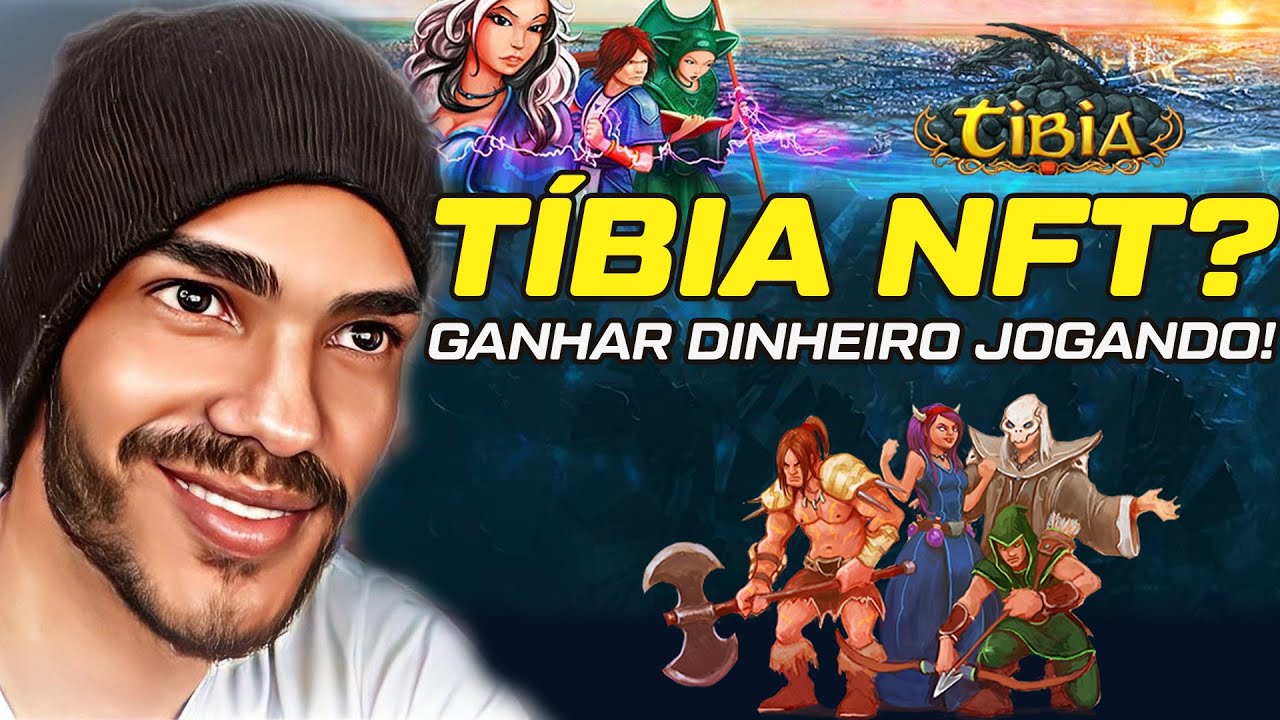 MMO RPG RAIZ QUE DA PRA GANHAR DINHEIRO - T&Iacute;BIA #zeusnft #tibia #nft