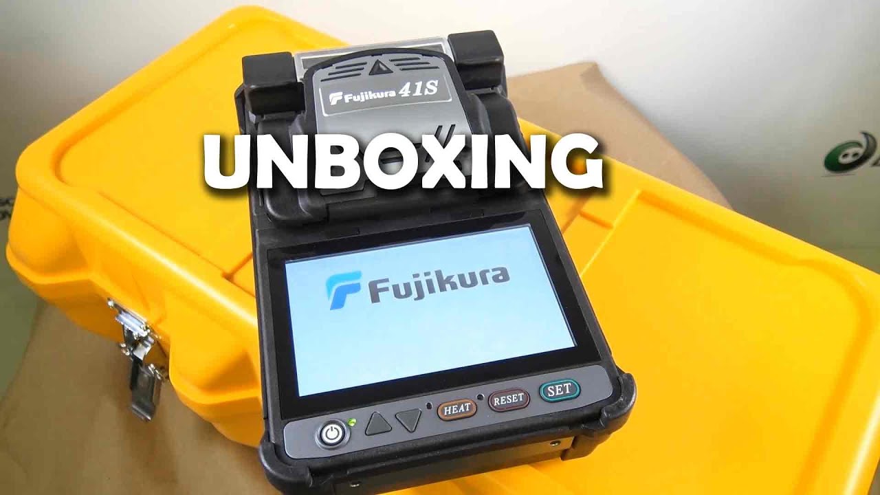 Fujikura S017091 41S Fusion Splicer with Bluetooth Enabled CT50 Fiber Optic Cleaver