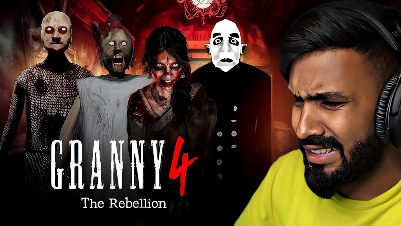 CAN I ESCAPE FROM GRANNY HOUSE | TECHNO GAMERZ HORROR GAME | TECHNO GAMERZ