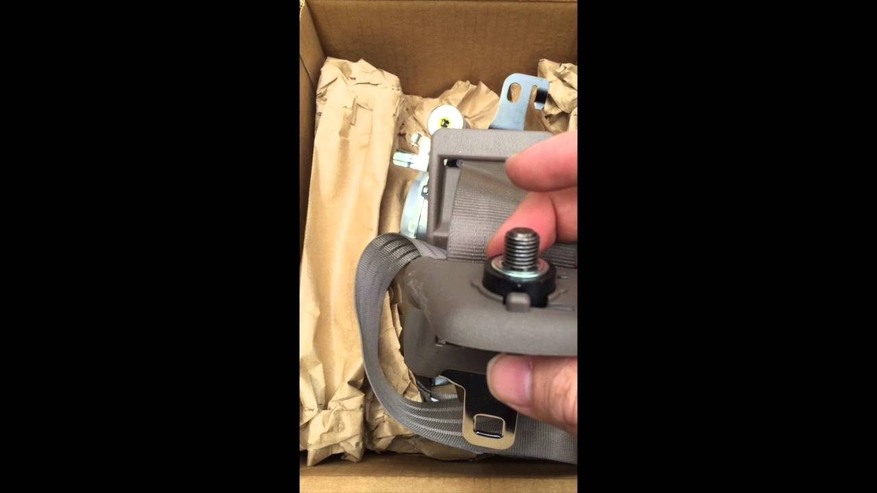 1998 Toyota Tacoma Driver Side Seat Belt Replacement