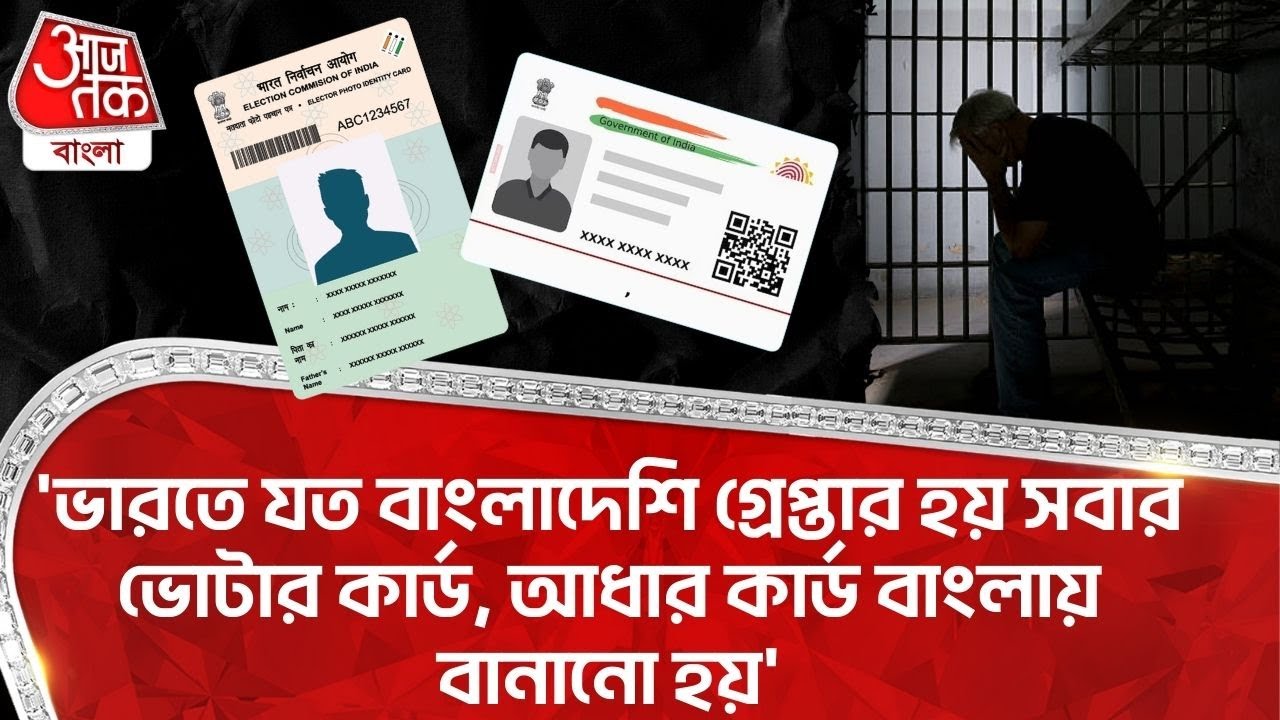 'ভারতে যত Bangladeshi গ্রেপ্তার হয় সবার Voter Card, Aadhaar Card বাংলায় বানানো হয়'| Dilip Ghosh | PN