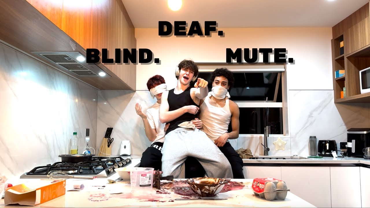 BLIND, DEAF, MUTE CHALLENGE (GONE WRONG)