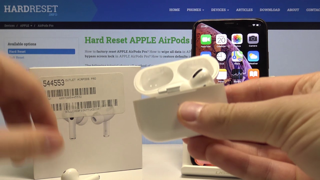 Как проверить серийный номер на AirPods Pro - Найти серийный номер