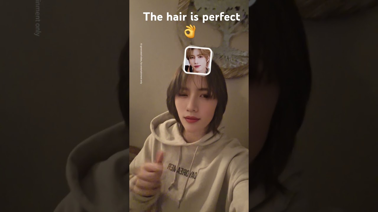 She looks just like beomgyu with filter.  #TXT # beomgyu # viral