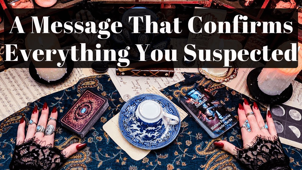 YOU’RE ABOUT TO HEAR FROM THEM AND IT WILL CONFIRM EVERYTHING YOU SUSPECTED