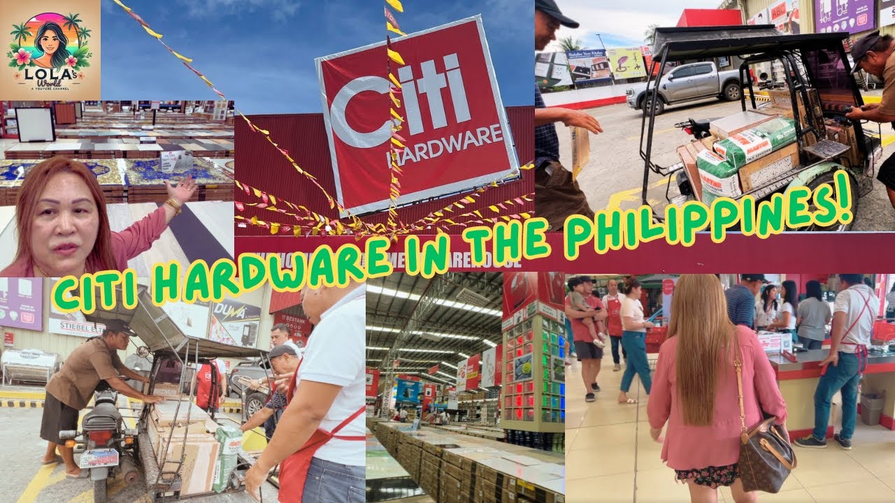 🇺🇸Fil Am Curious What’s Inside Citi Hardware Bacolod Philippines!🇵🇭 a Filipino Home Depot Tour!🧰🛠️