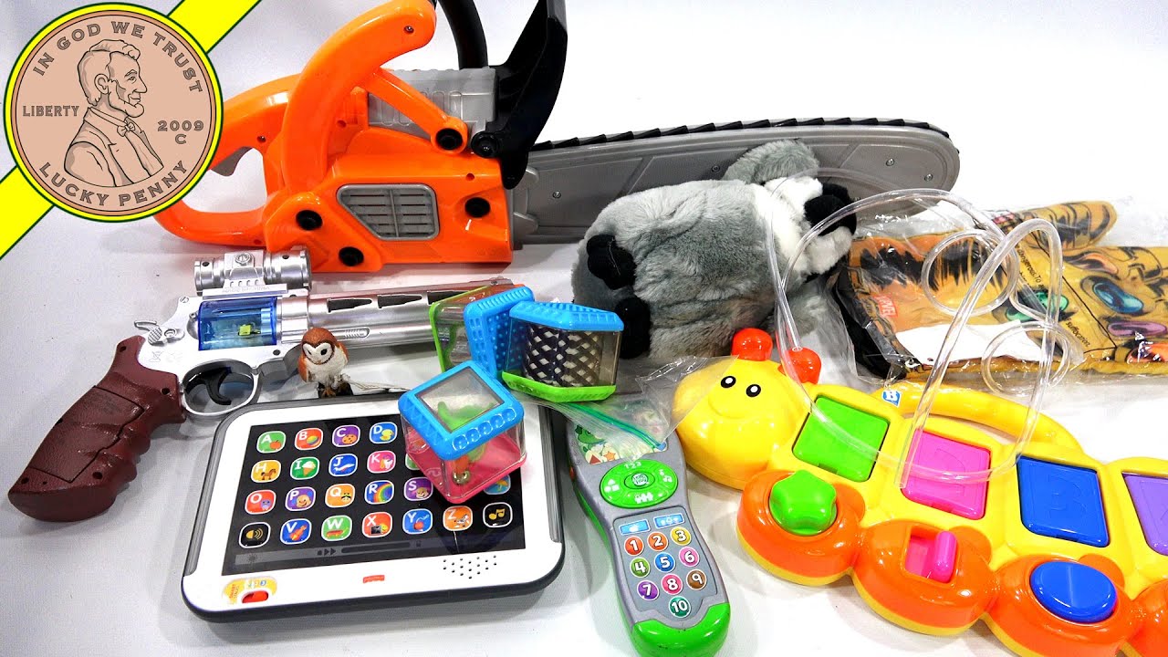 What's In The Bin Day! Loaded Electronic Toys - RC Truck More!