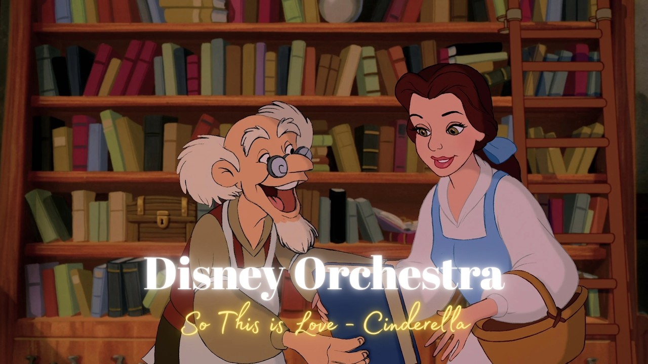 [𝗽𝗹𝗮𝘆𝗹𝗶𝘀𝘁] Beauty an the Beast Smooth Disney Orchestra Playlist | A Beautiful Librarian 📚