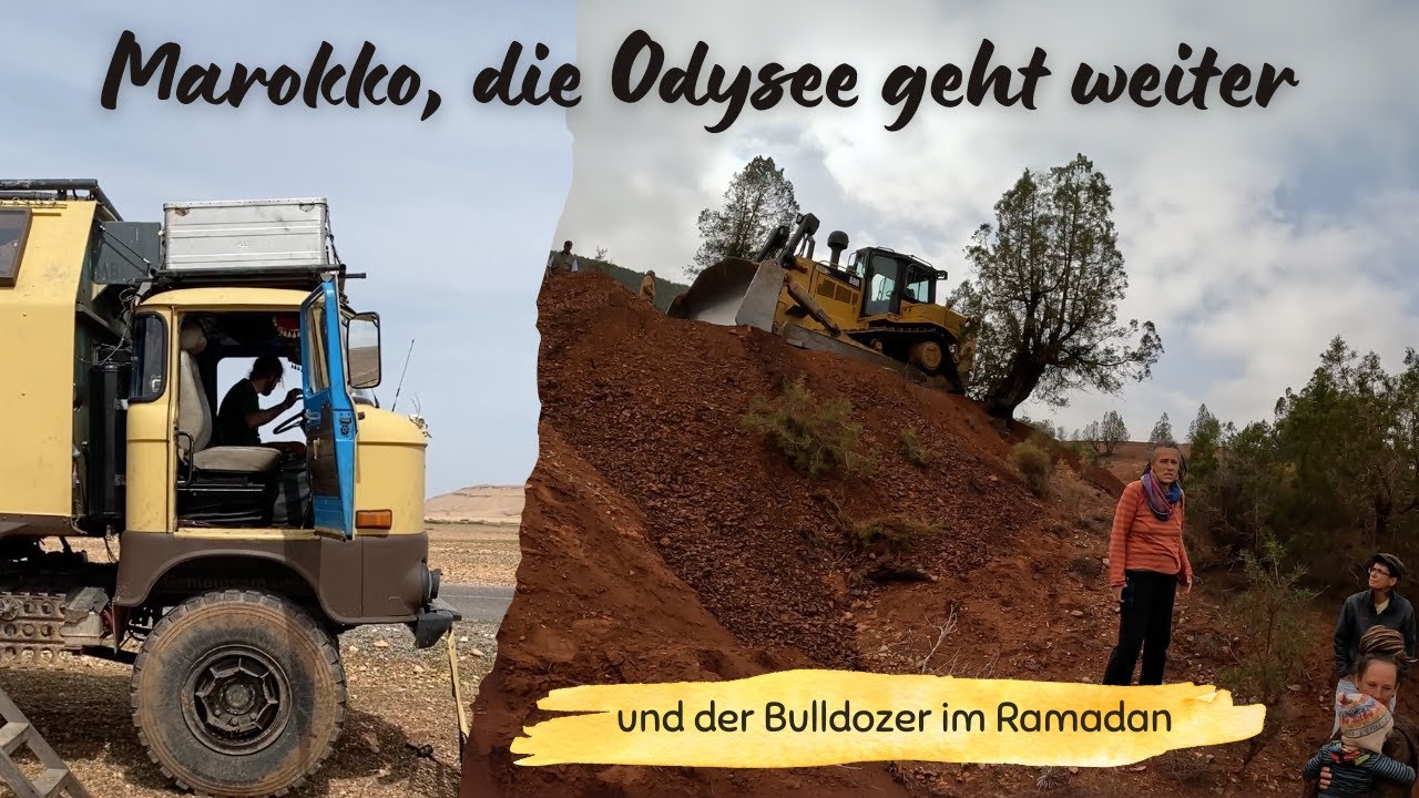 Marokko, unsere Odyssee geht weiter. Unser W50 hat massive Probleme