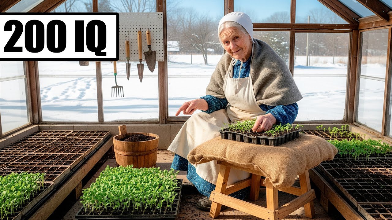 How Elderly Amish Keep Gardening Without Pain