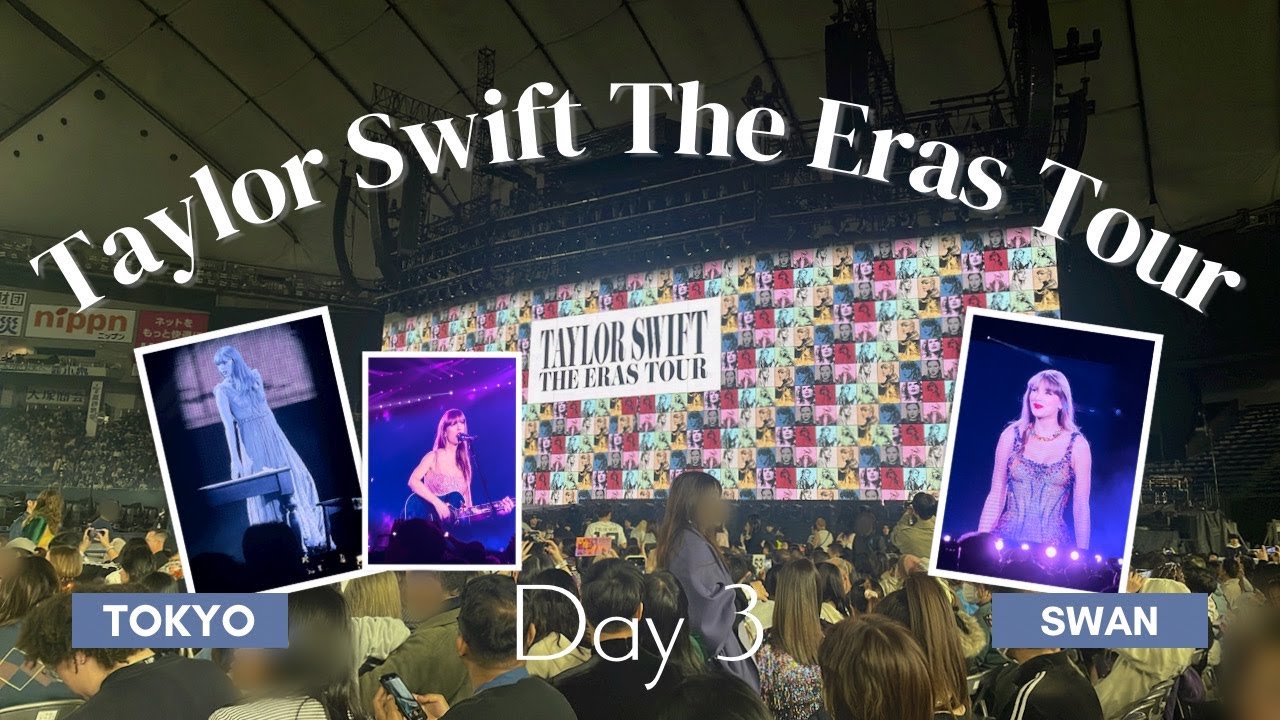 【日本語字幕】Row VIP1 Taylor Swift The Eras Tour in Tokyo Day3 🪞🩰