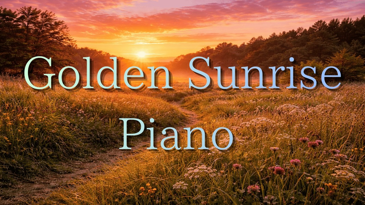 Golden Sunrise Piano | 3 Hour of Peaceful Focus