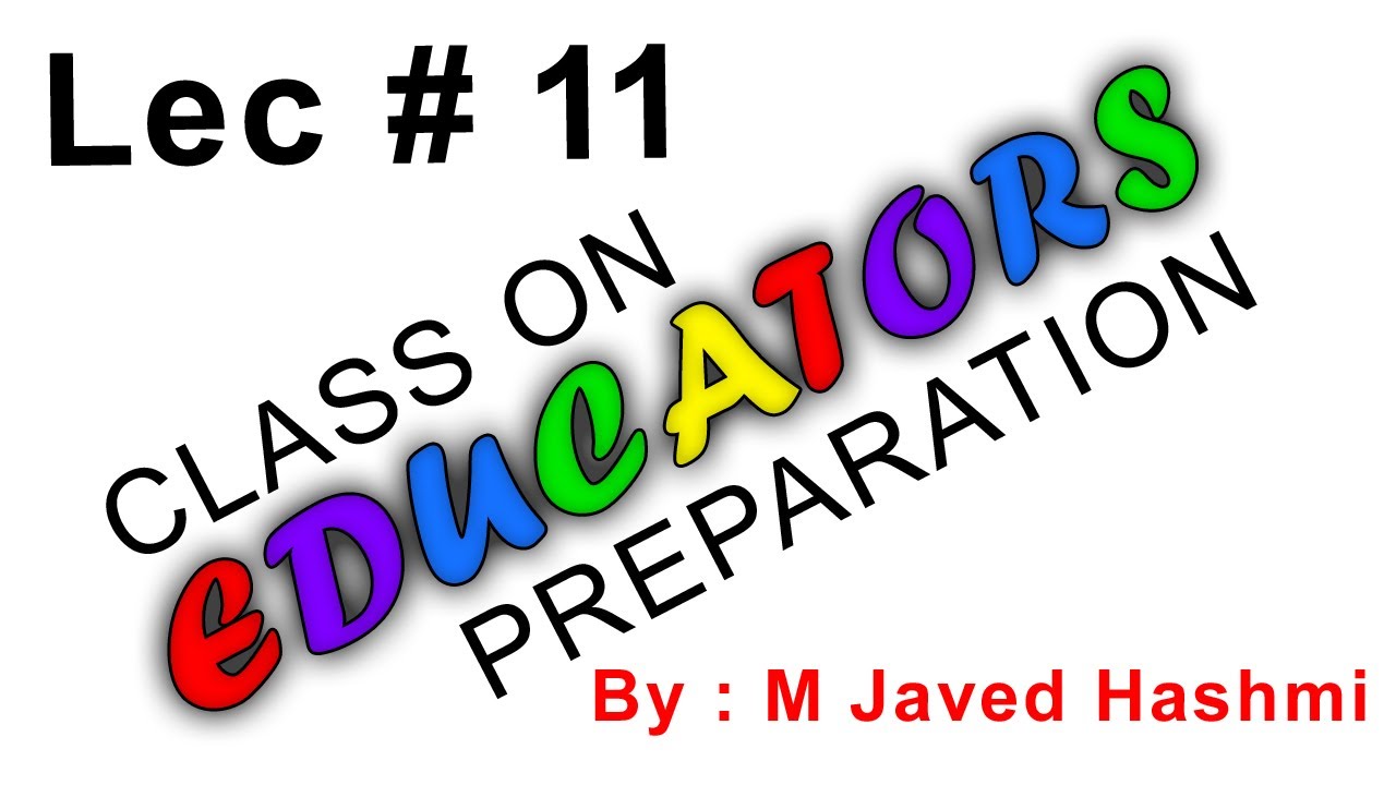 11 - Educators Preparation
