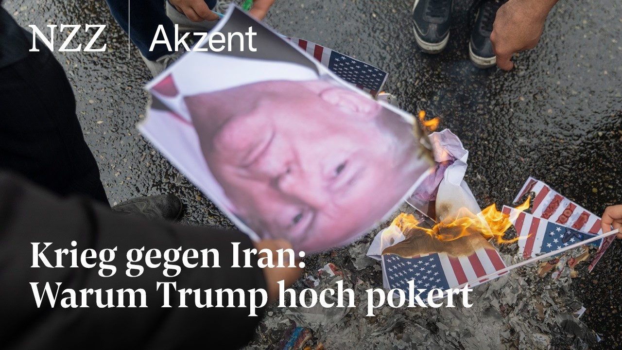 Krieg gegen Iran: Warum Trump hoch pokert | NZZ Akzent
