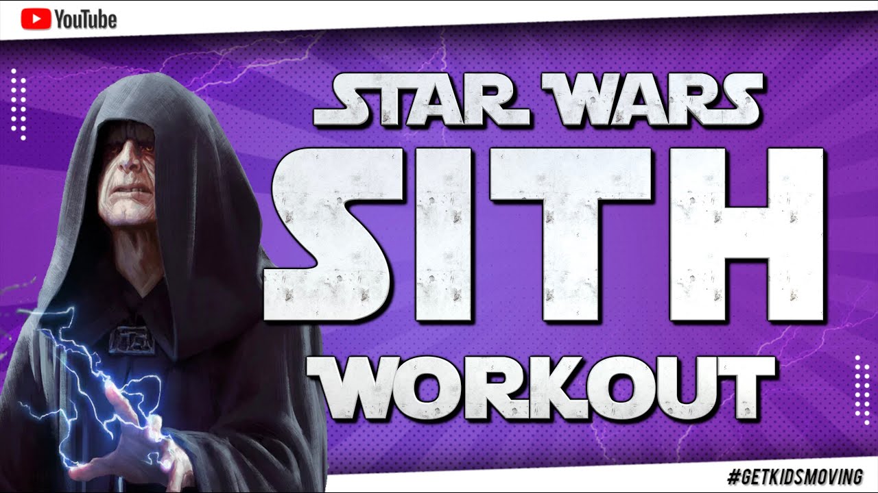 STAR WARS 'SITH' Workout (4mins 19sec) #GETKIDSMOVING