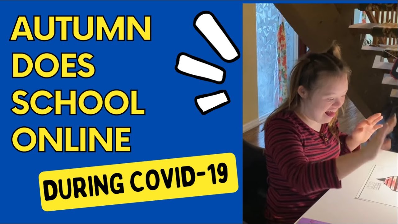 Autumn Does School Online During Covid-19