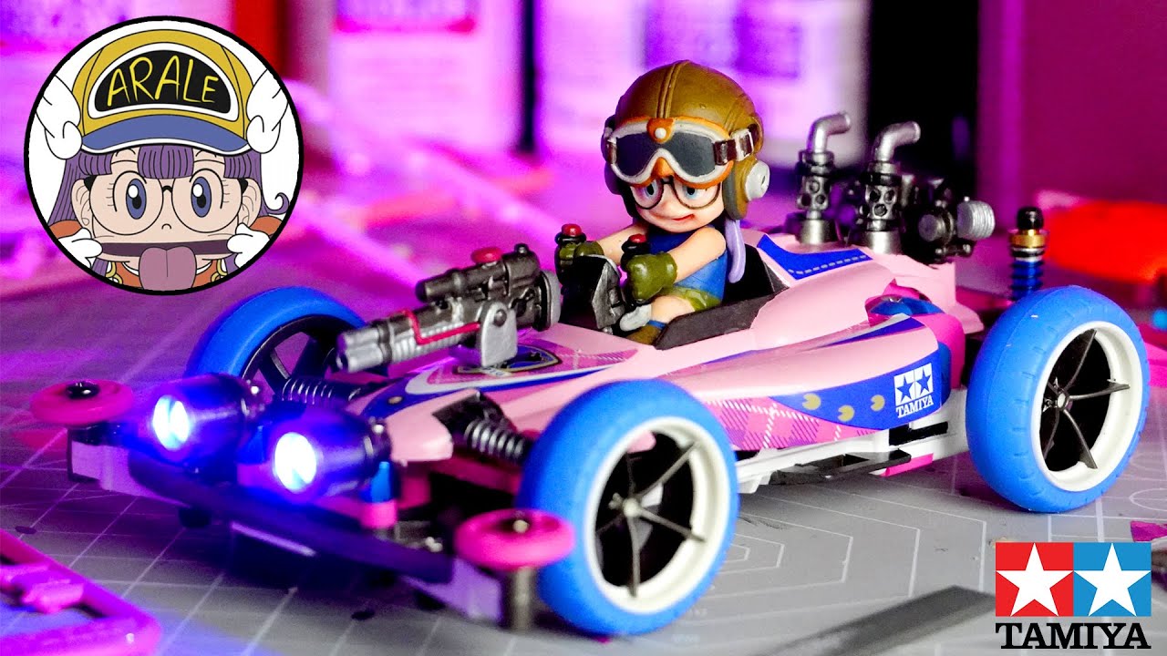 Arale Racing | Building TAMIYA Mini 4WD Custom Pig Racer - Item18089