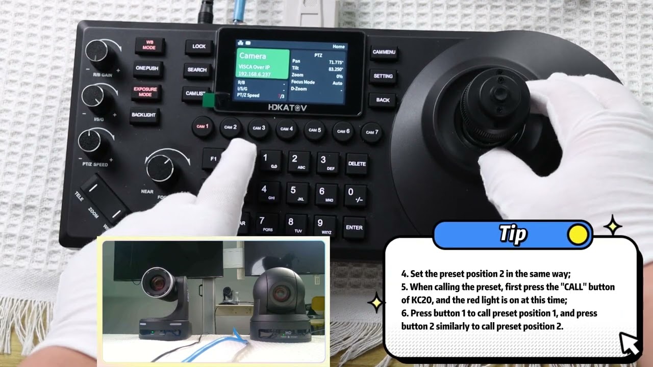 KC20- Control keyboard using Tips!