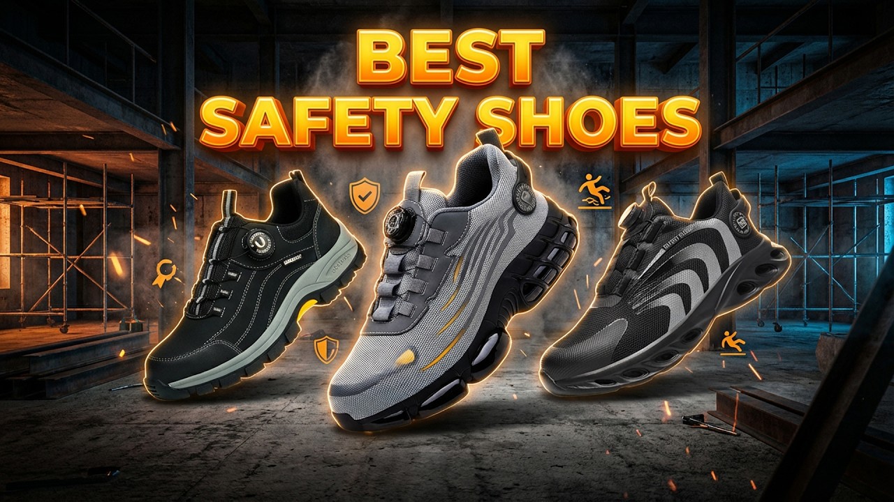 Top 5 Best Safety Shoes for Construction & Industrial Work!