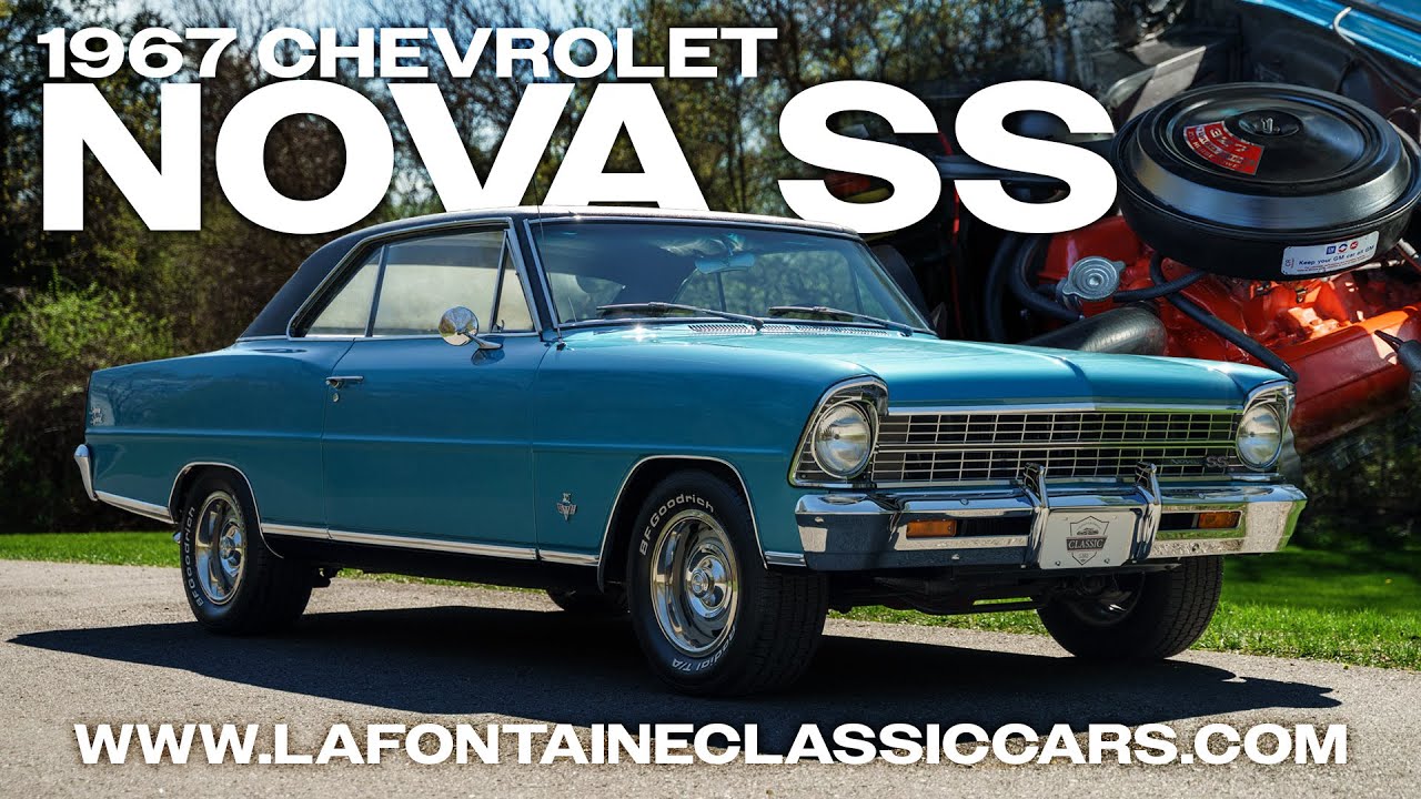 Chevrolet Nova SS 327 1967 года выпуска, 4-ступенчатая коробка передач.