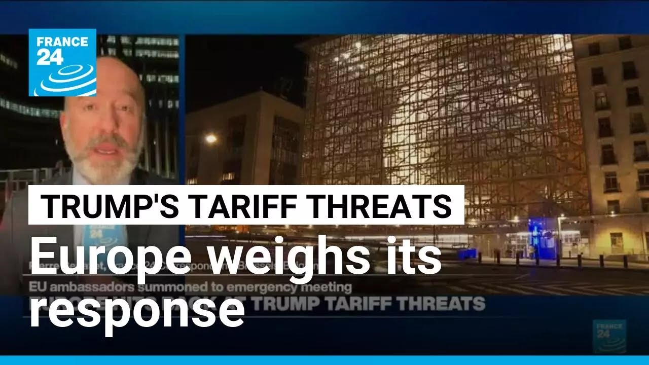 How can Europe respond to Trump's tariff threats over Greenland? &bull; FRANCE 24 English