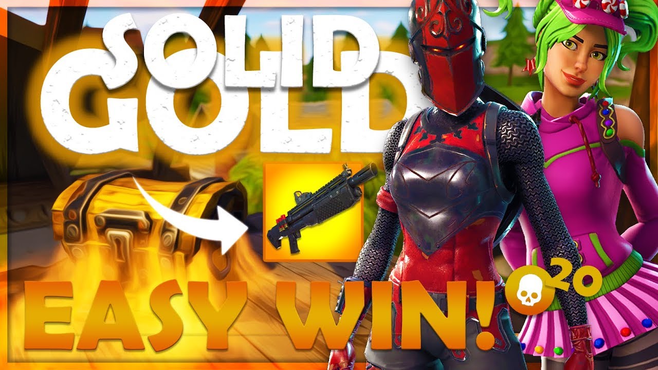 Fortnite // EASY WIN! LTM Solid Gold #2 [Stream highlights]
