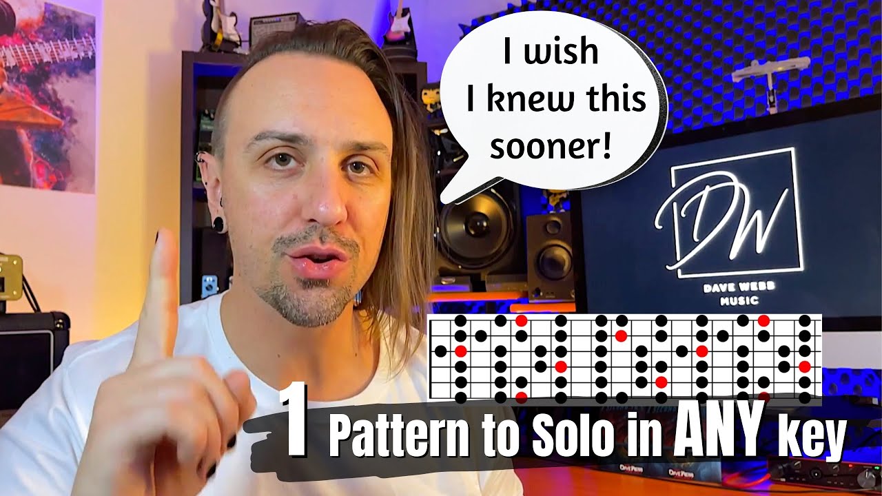 How To Solo In Any Key With 1 Simple Pattern - An Introduction To Modes