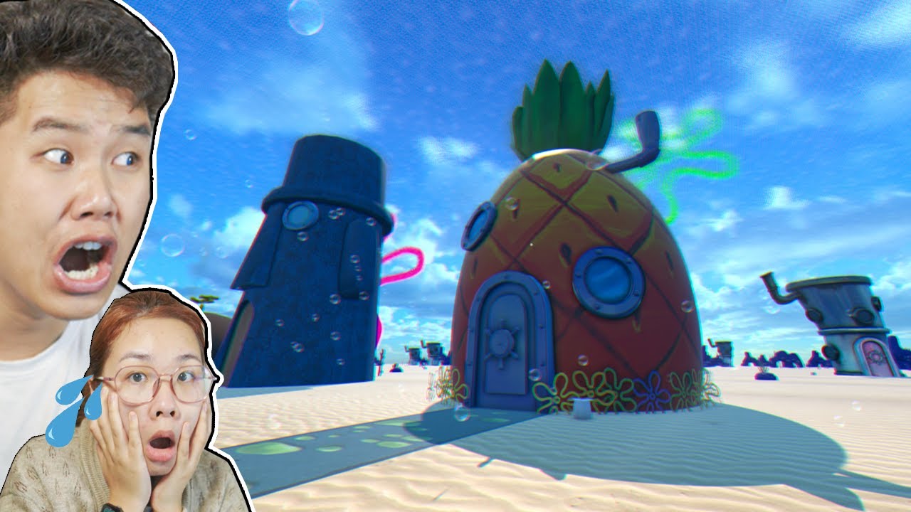 Làm Ca Đêm Rùng Rợn Cùng Cậu Bé Bọt Biển ?! bqThanh & Ốc Chơi Spongebob Night Shift