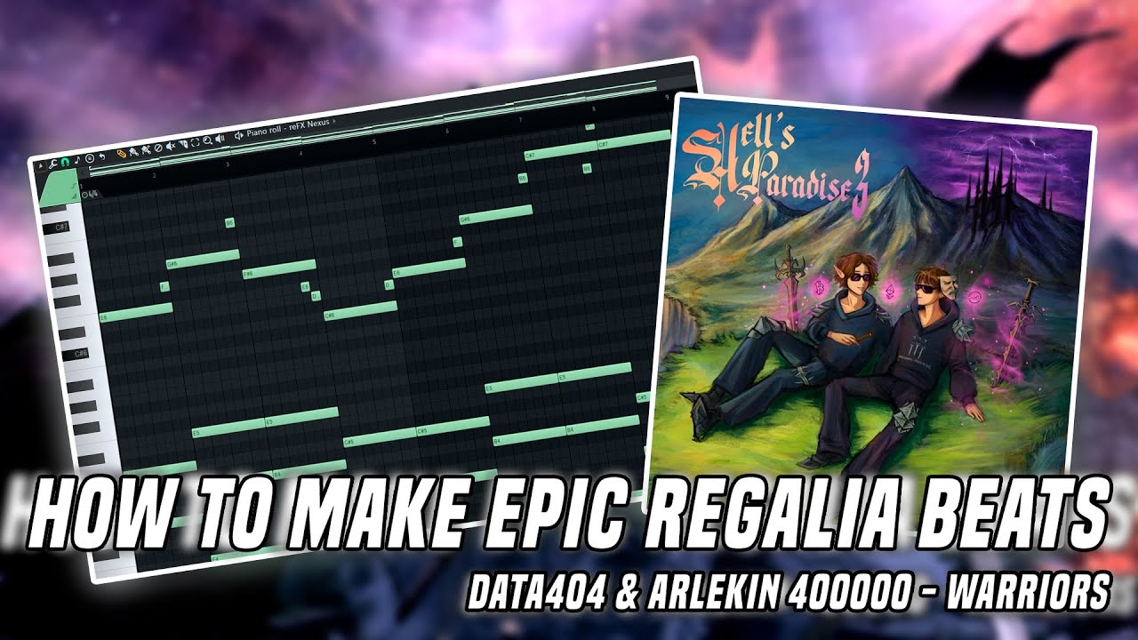 [TUTORIAL] HOW TO MAKE EPIC REGALIA BEAT'S | РАЗБОР БИТА DATA404 & ARLEKIN 40 000 - WARRIOIRS