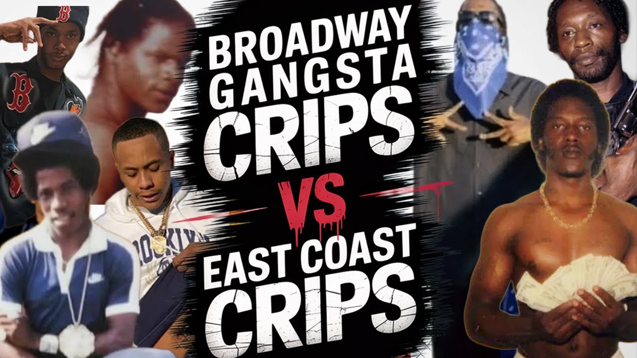 Бродвейские гангстеры Crips против East Coast Crips: смертельная война в Лос-Анджелесе