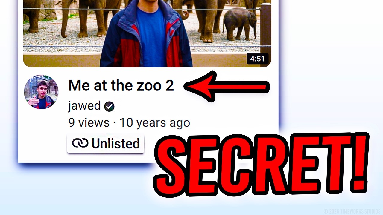 У Jawed есть 2 СКРЫТЫХ видео на YouTube!