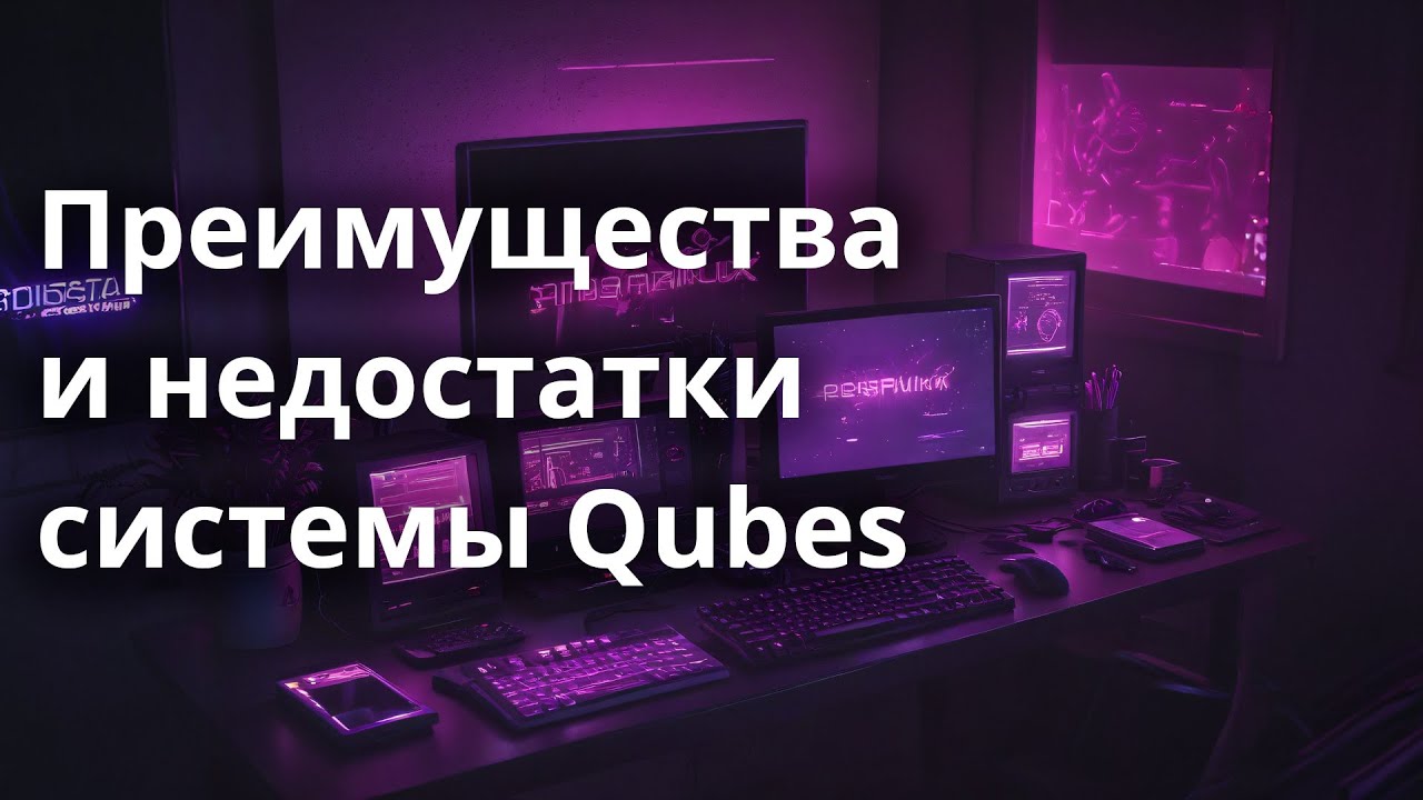 Преимущества и недостатки системы Qubes