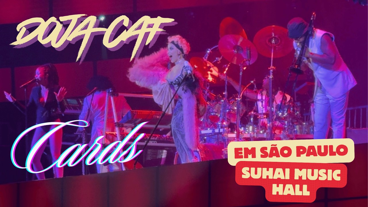 Cards - Doja Cat em São Paulo - Suhai Music Hall - Tour Ma Vie - Fev/26 