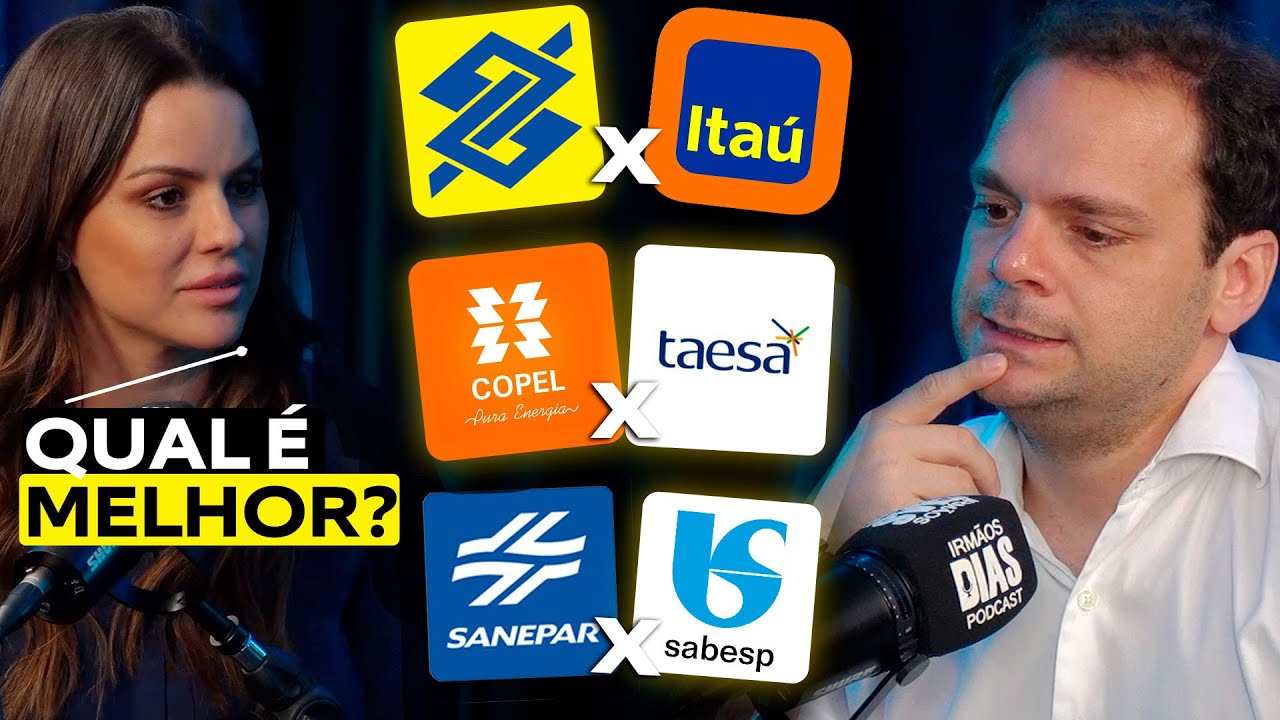 PING PONG A&Ccedil;&Otilde;ES: SANEPAR vs SABESP | TAESA vs COPEL | BB vs ITA&Uacute; | BB SEGURIDADE vs PORTO SEGURO
