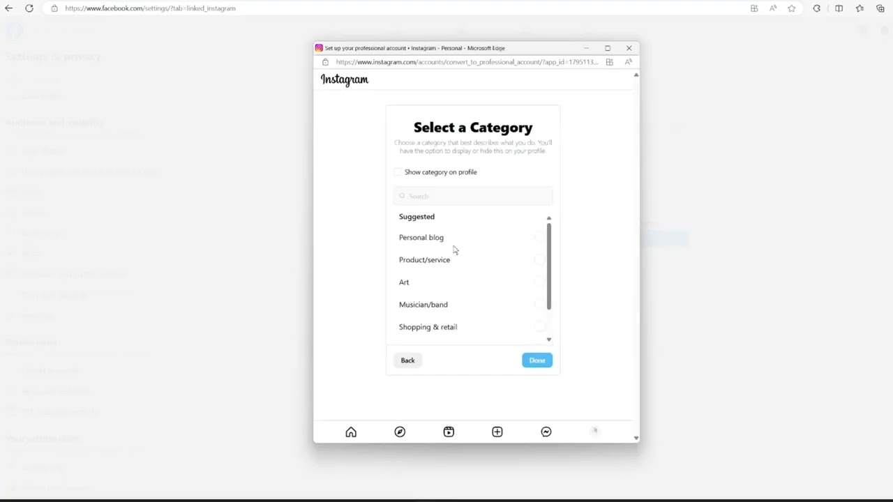 How to get Instagram Access Token + IG Business ID