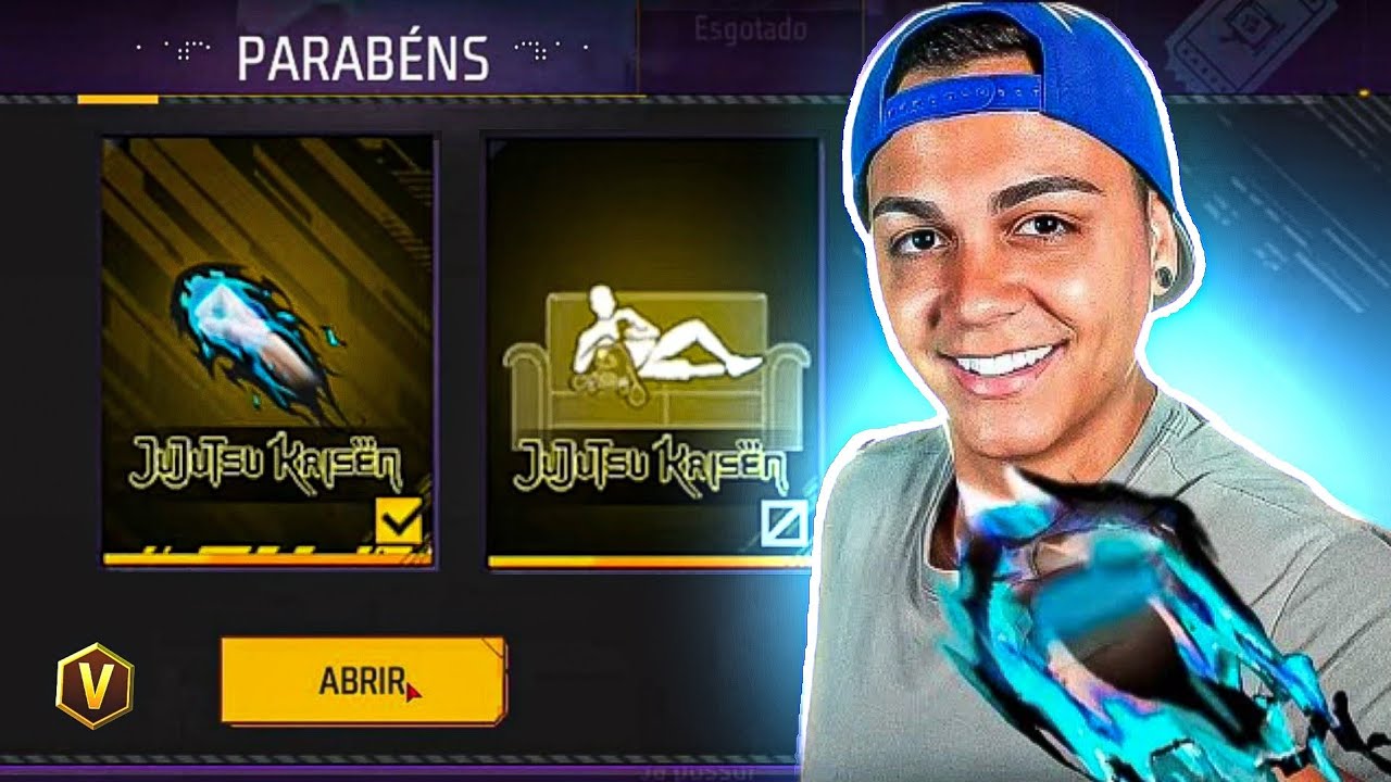 IMPRESSIONANTE! O PUNHO EVOLITIVO MAIS LENDÁRIO DO FF! FREITAS SE IMPRESSIONOU - FREE FIRE